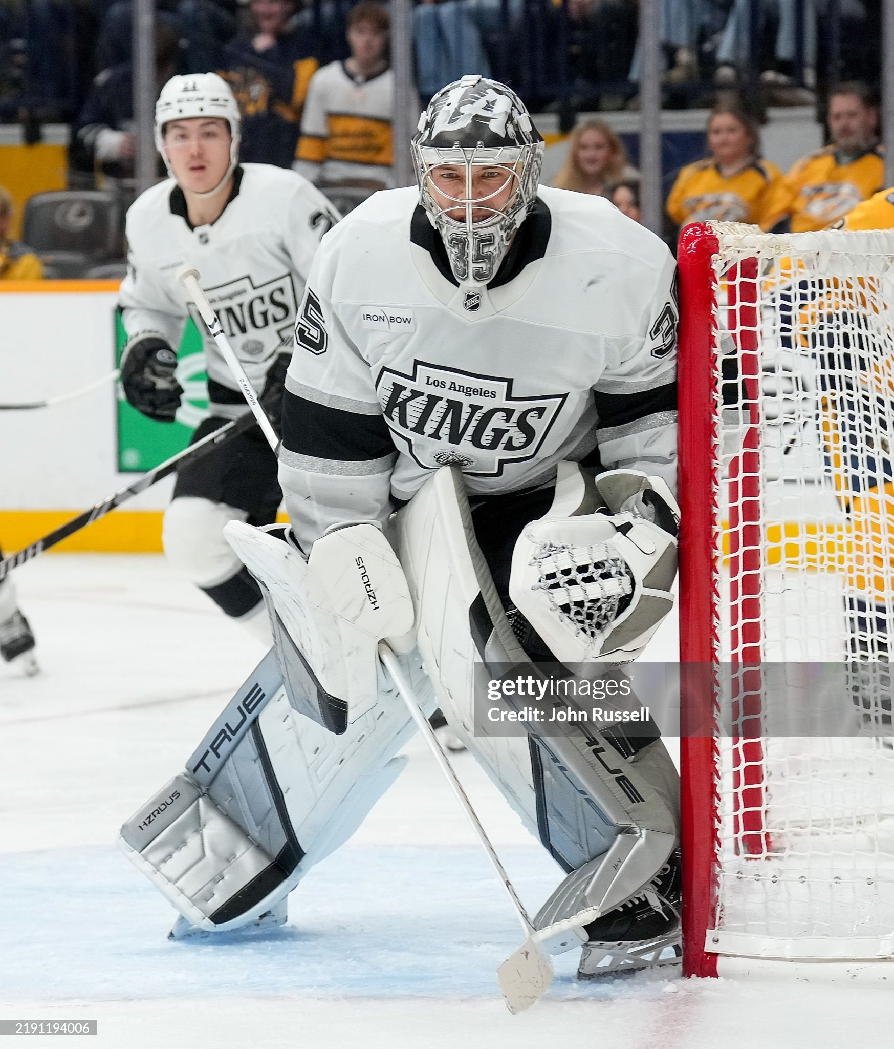 Darcy Kuemper Game-Used TRUE Leg Pads - Photo-Matched