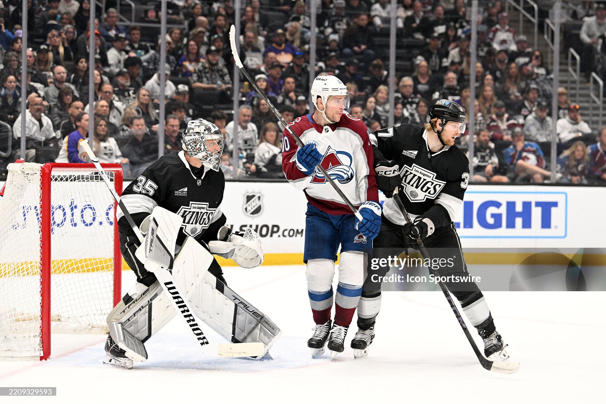 Darcy Kuemper Game-Used TRUE Leg Pads - Photo-Matched (4/3/2025-4/14/2025)