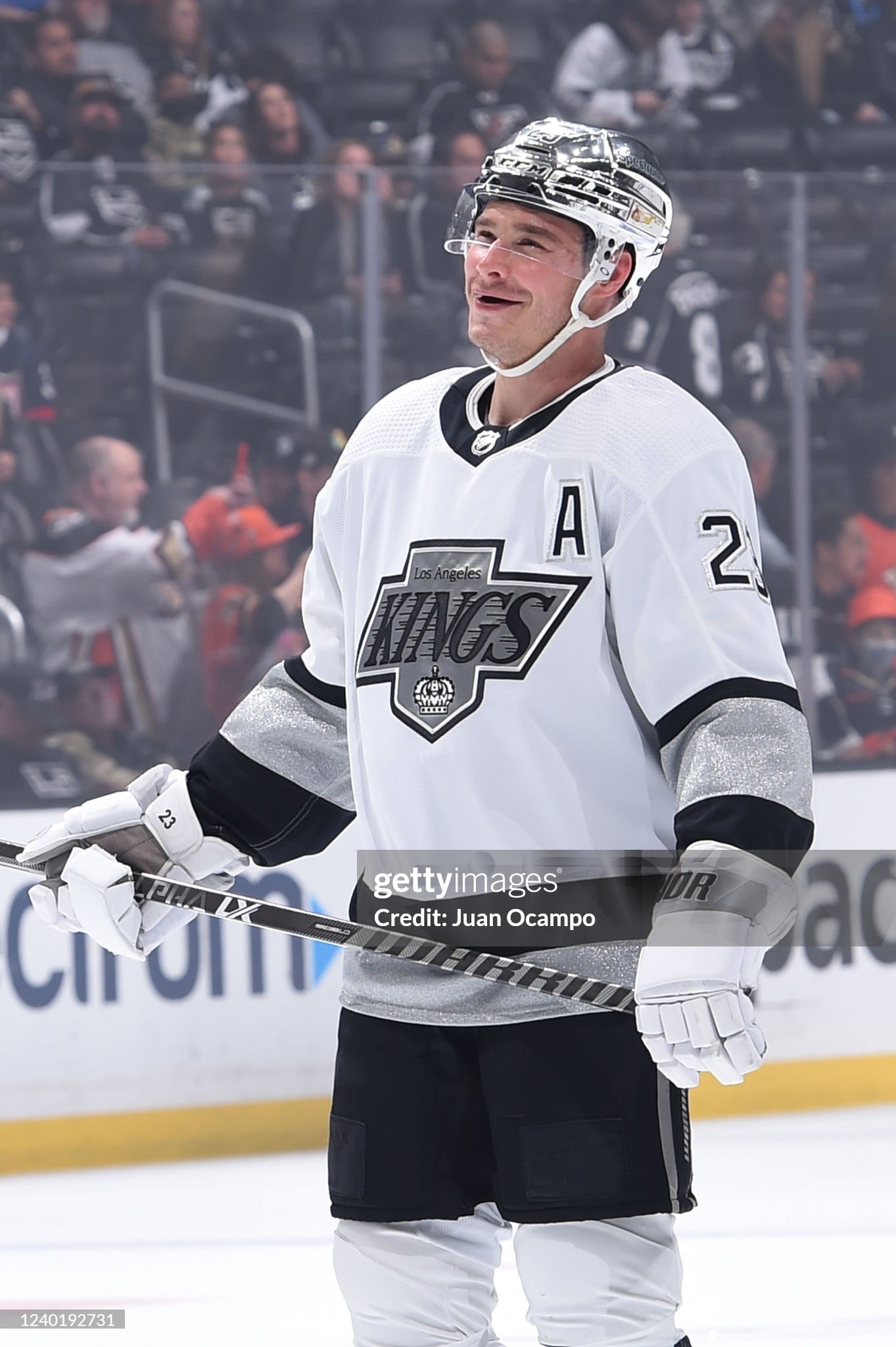 Dustin Brown Game-Used Pants (Photo-Matched)