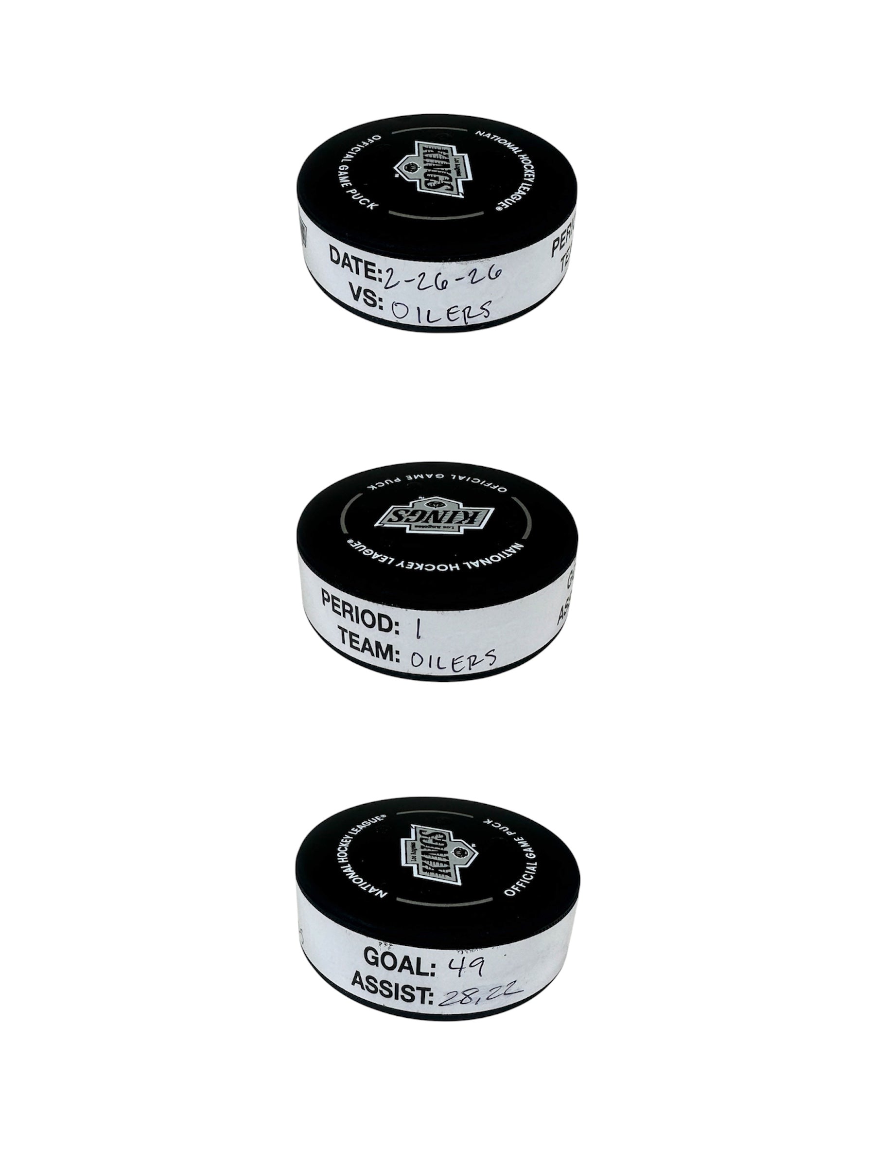 Ty Emberson Goal-Scored Puck vs. LA Kings 2/26/2026