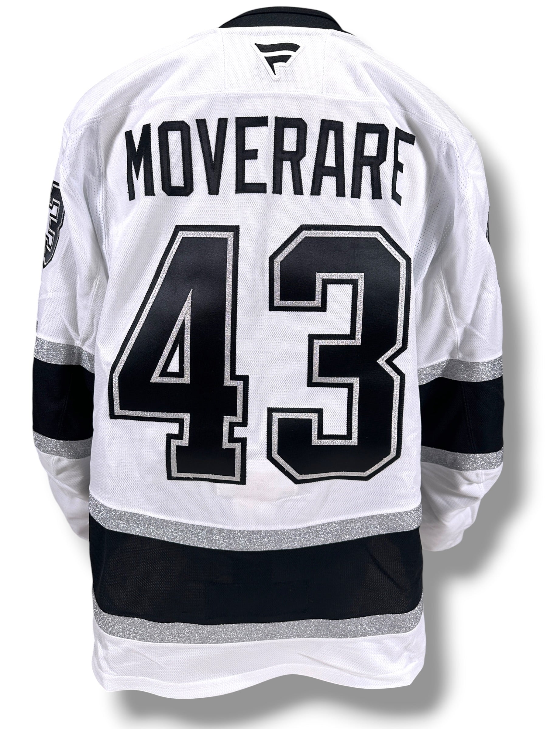 Jacob Moverare Game-Issued Away Jersey (Playoff Set, 2026 Stanley Cup Playoffs)