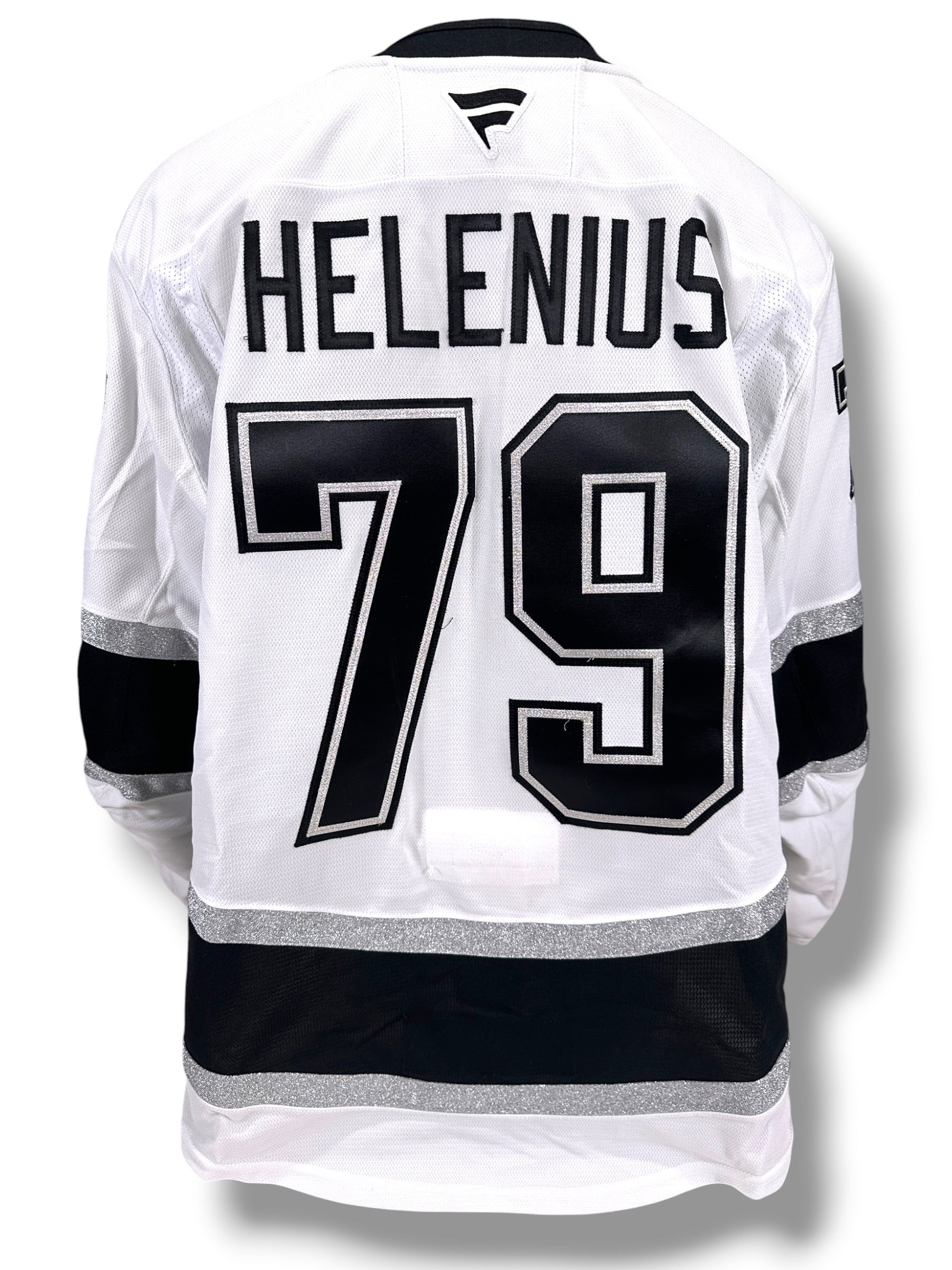 Samuel Helenius Game-Used Away Jersey (Playoff Set, 2026 Stanley Cup Playoffs)