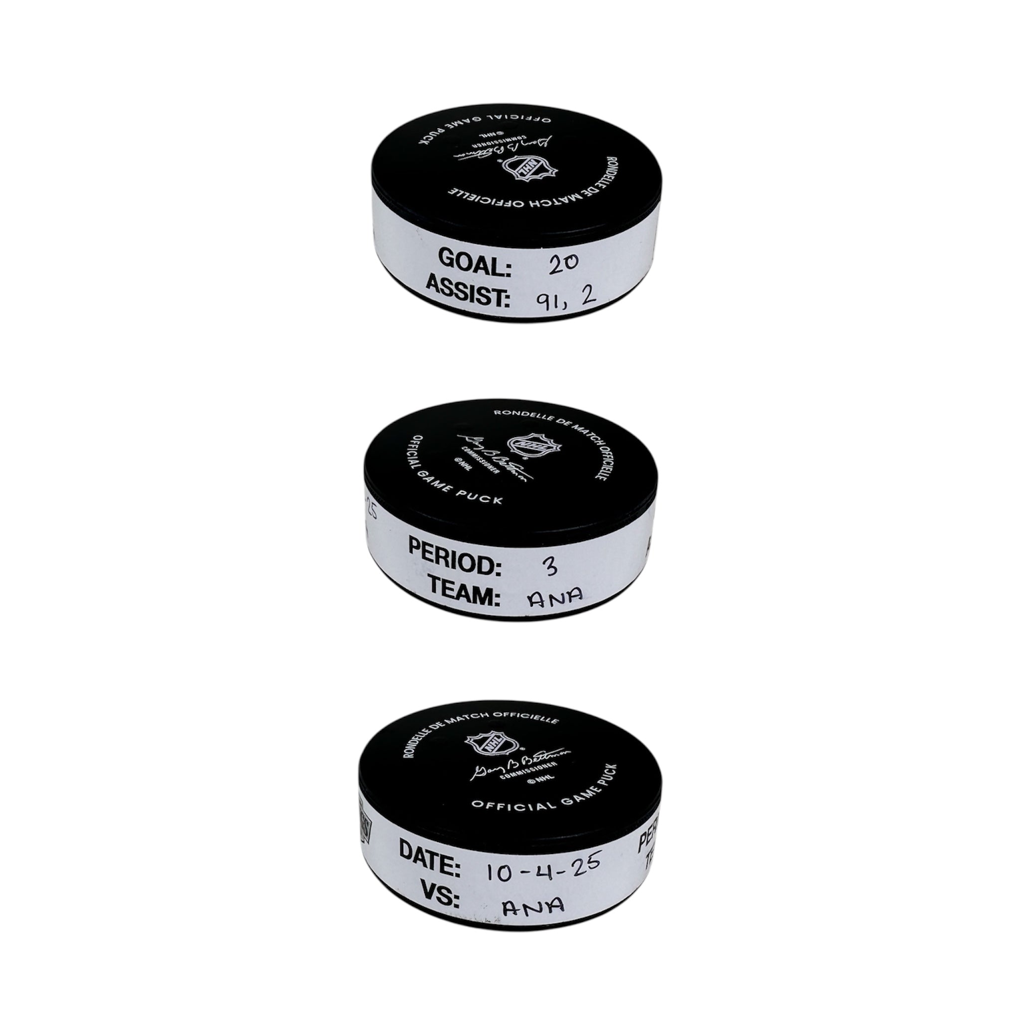 Chris Kreider Goal-Scored Puck vs. LA Kings Preseason 10/4/2025