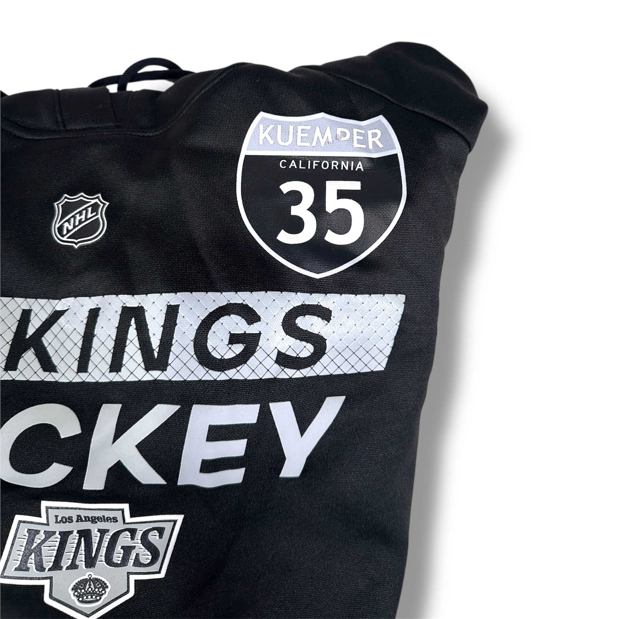 LA Kings Player-Worn Hoodies (Road)