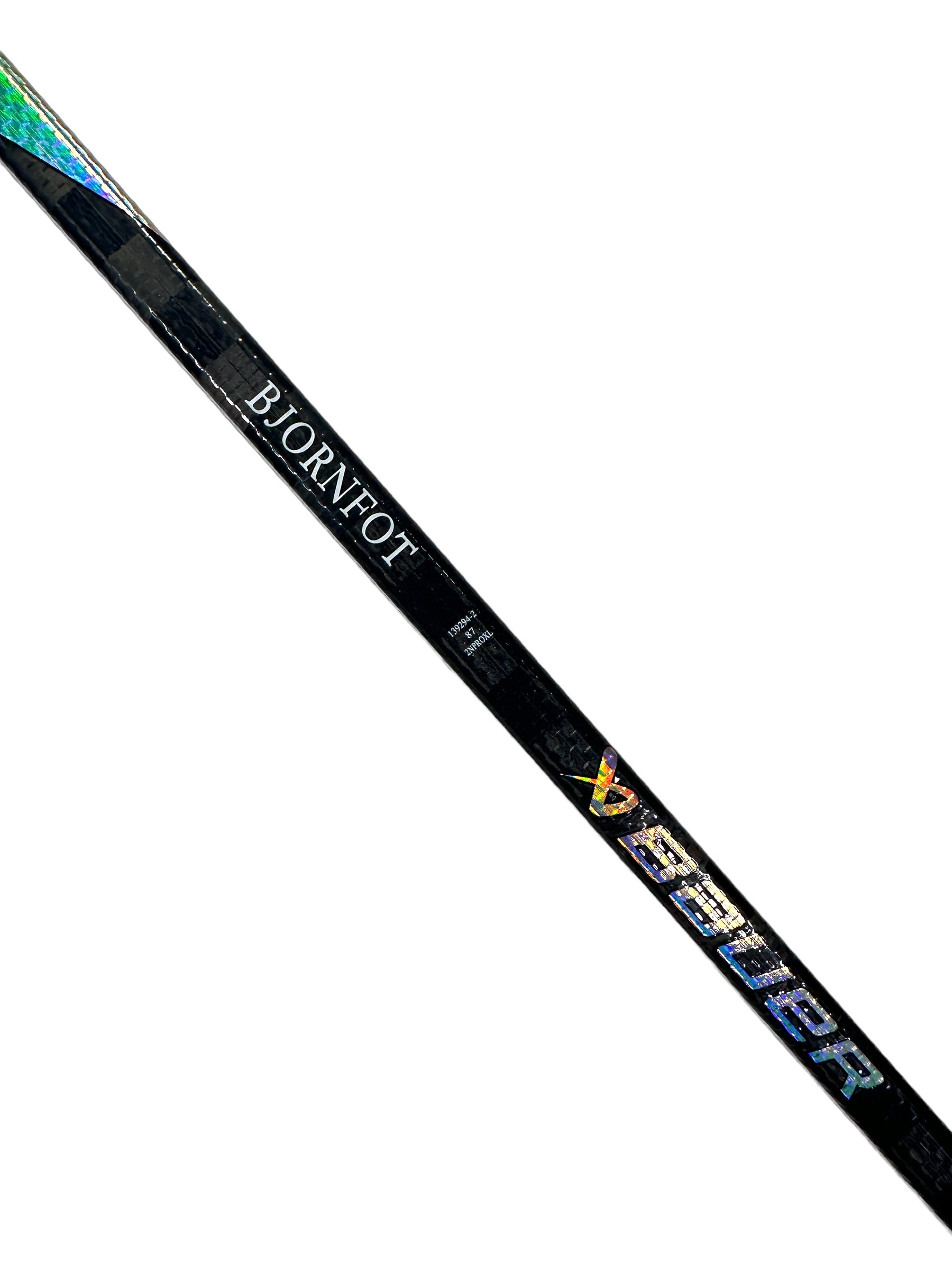 Tobias Bjornfot Game-Used Nexus Sync Stick