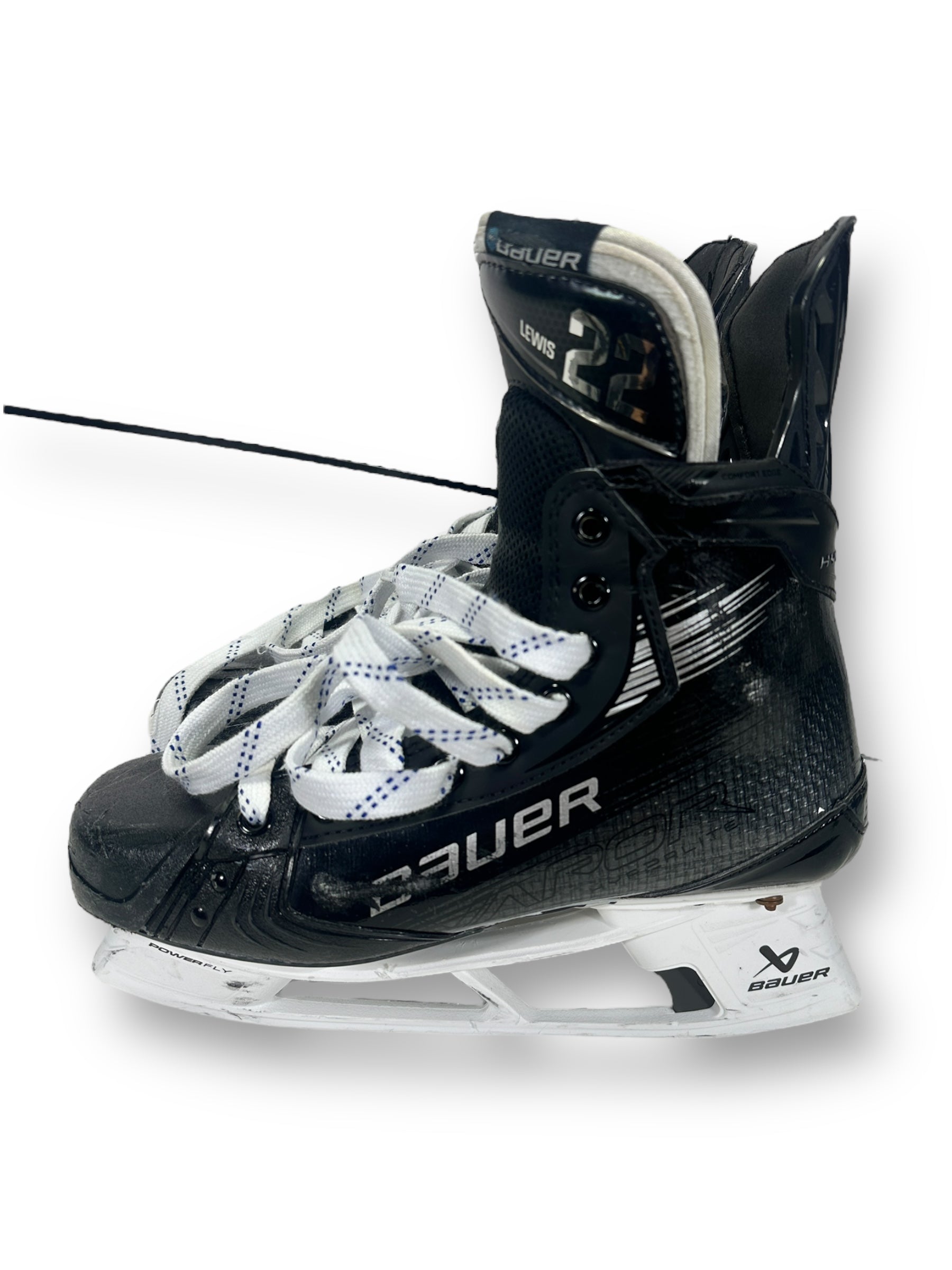 Trevor Lewis Game-Used Bauer Hyperlite 2 Skates