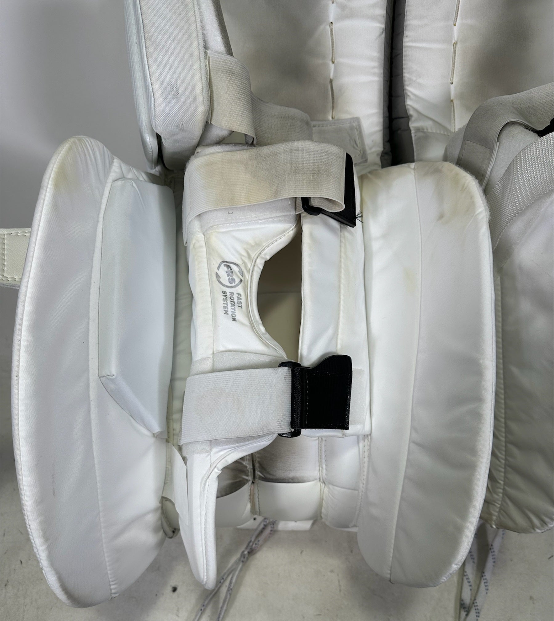 Joonas Korpisalo Game-Used TRUE Leg Pads