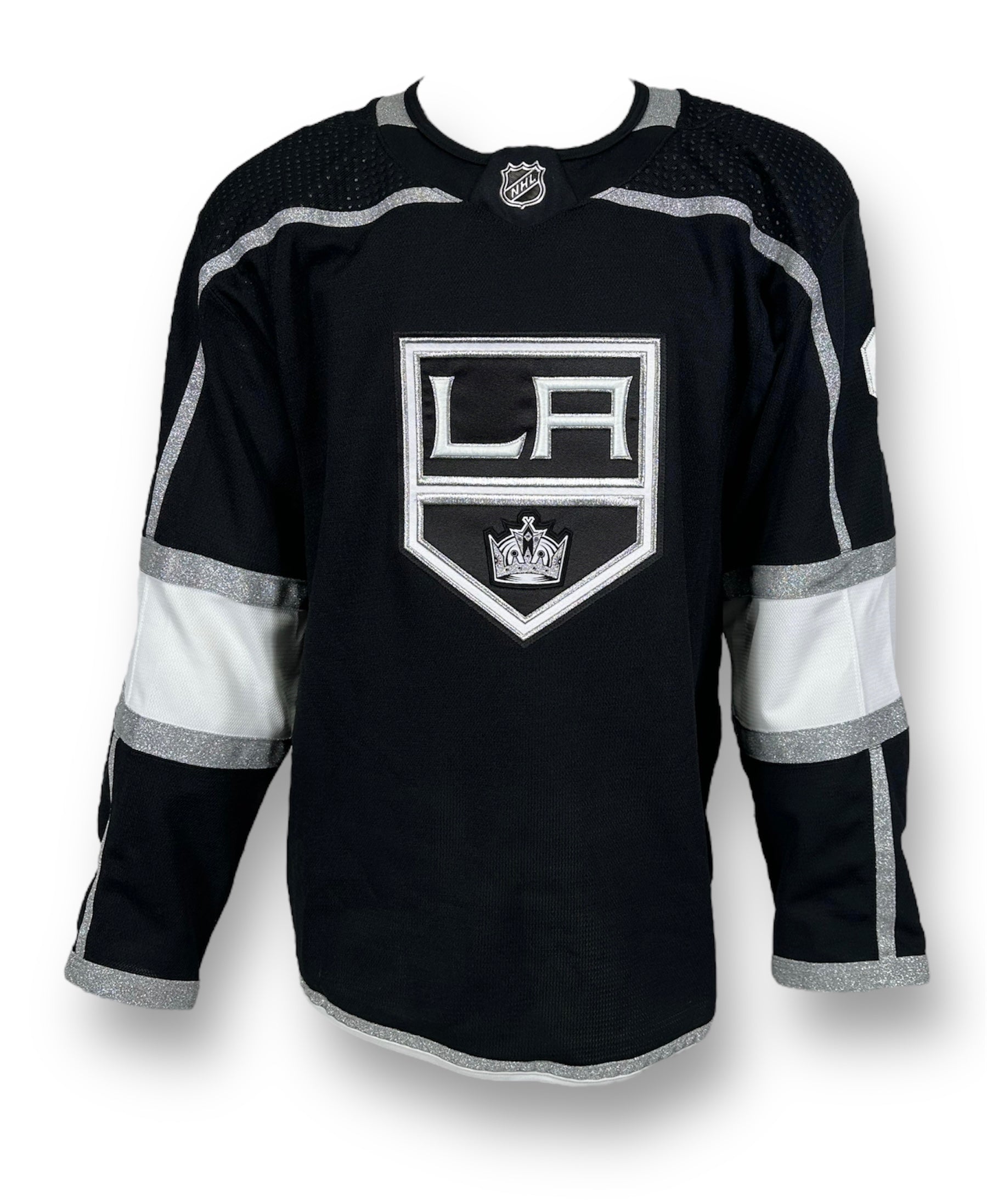 Adrian Kempe Playoff Game-Used Home Jersey (2022-2023)