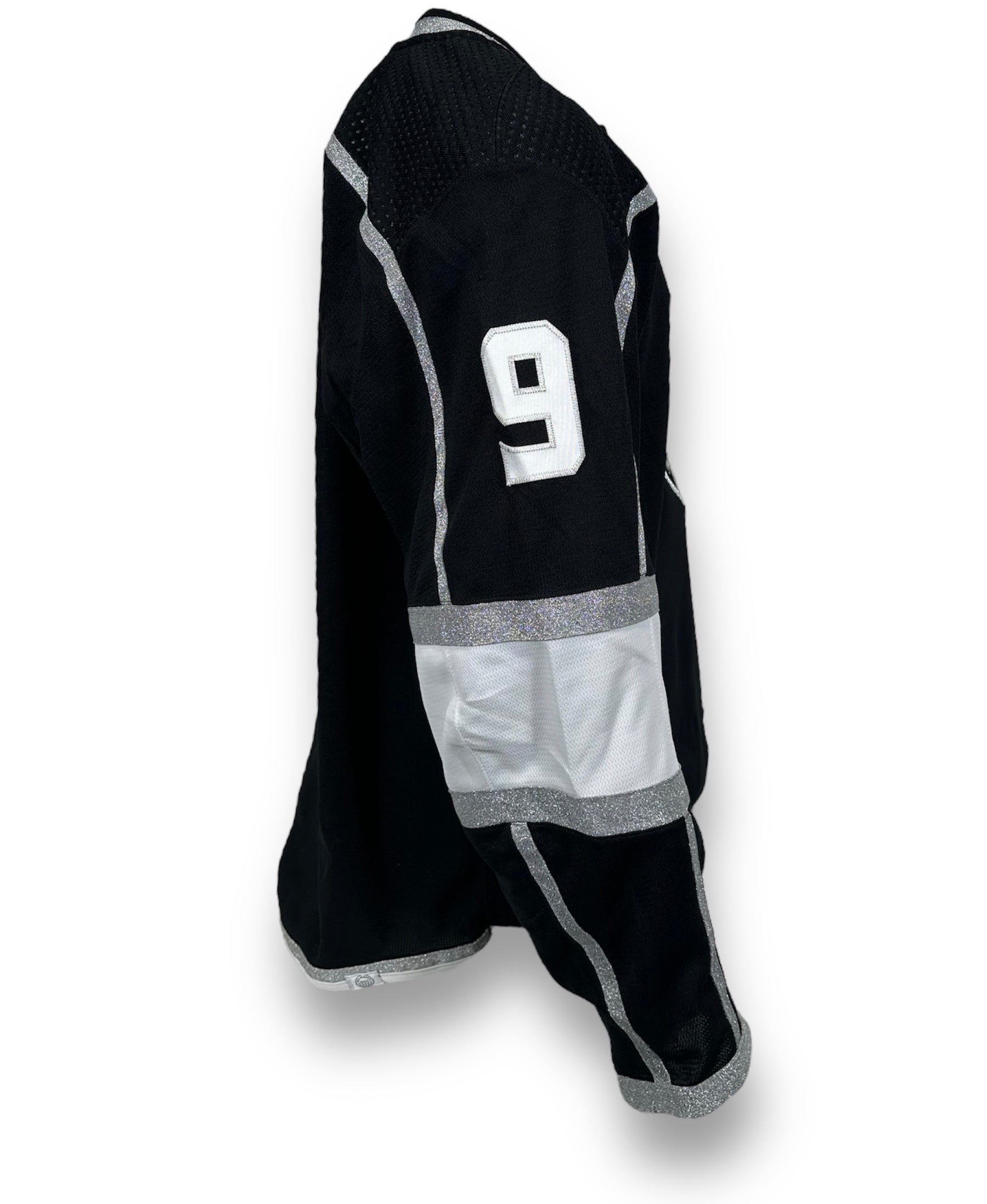 Adrian Kempe Playoff Game-Used Home Jersey (2022-2023)