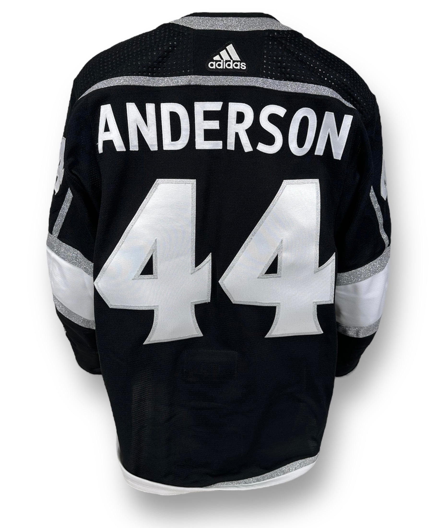 Mikey Anderson Playoff Game-Used Home Jersey (2022-2023)