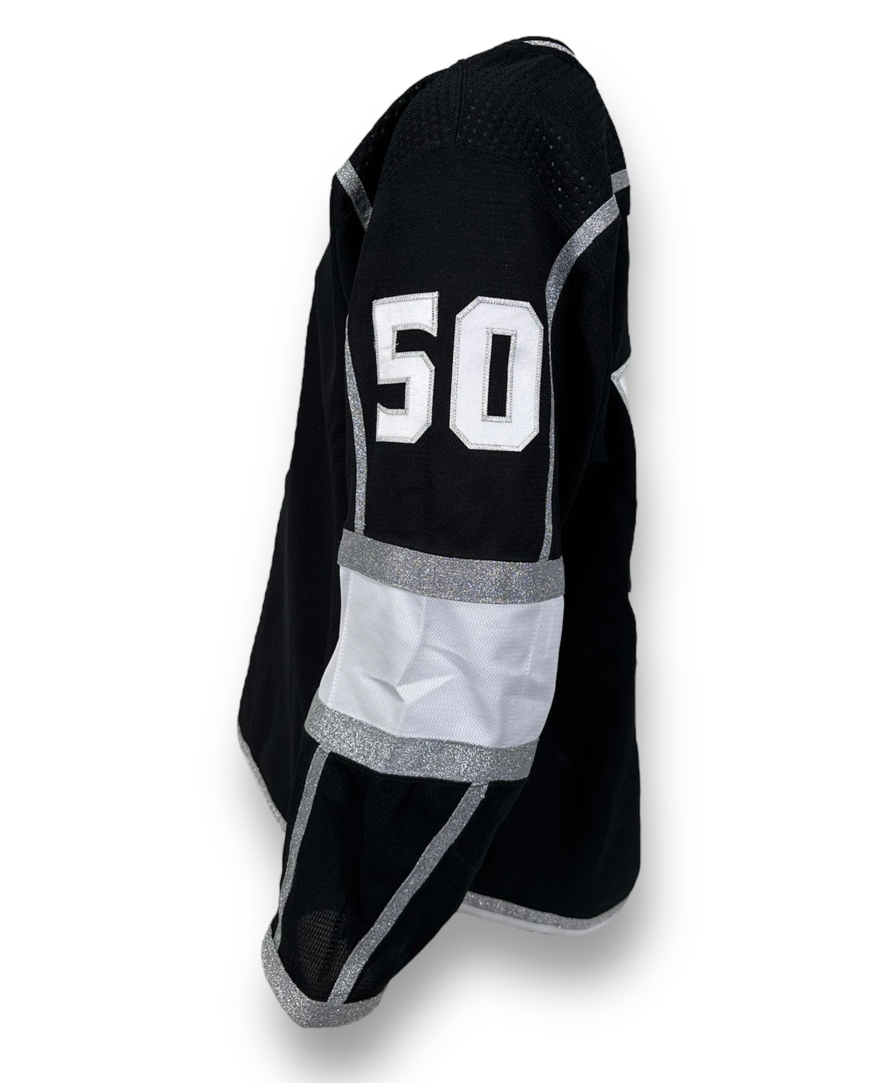 Sean Durzi Playoff Game-Used Home Jersey (2022-2023)
