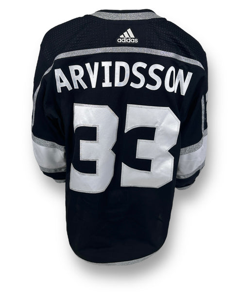 Viktor Arvidsson 2014-2015 Milwaukee Admirals Alternate Set Game Worn Jersey  — Desert Hockey Threads