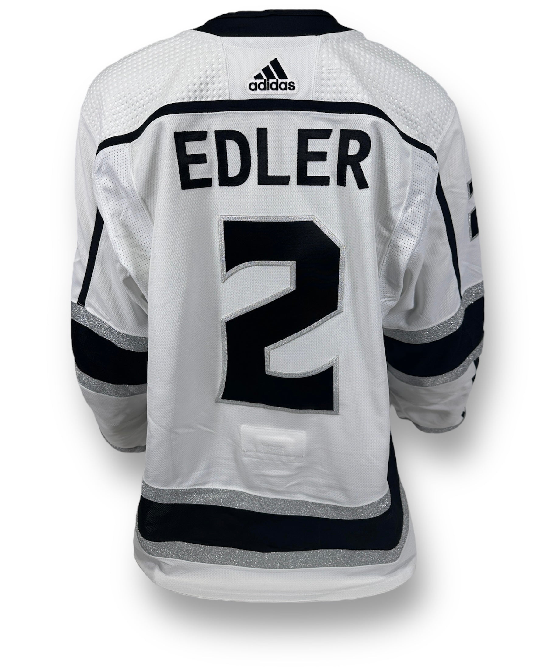 Alex Edler 2023 Away Playoff Game-Used Jersey