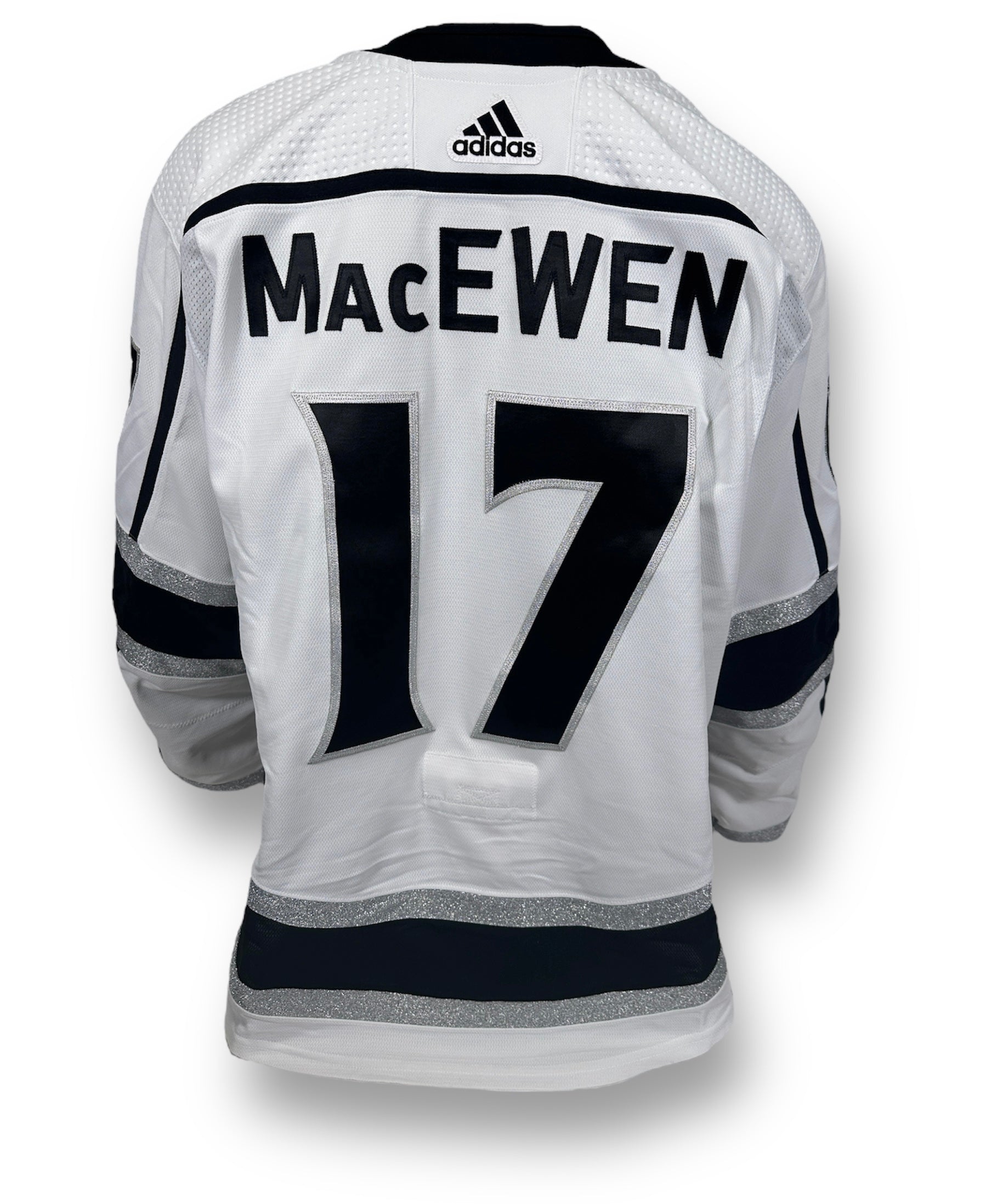Zack MacEwen 2023 Away Playoff Game-Used Jersey