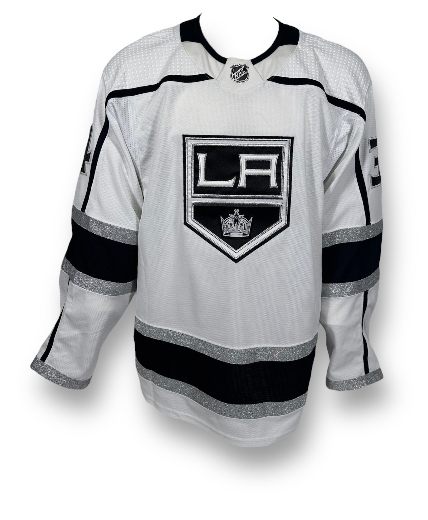 Arthur Kaliyev 2023 Away Playoff Game-Used Jersey