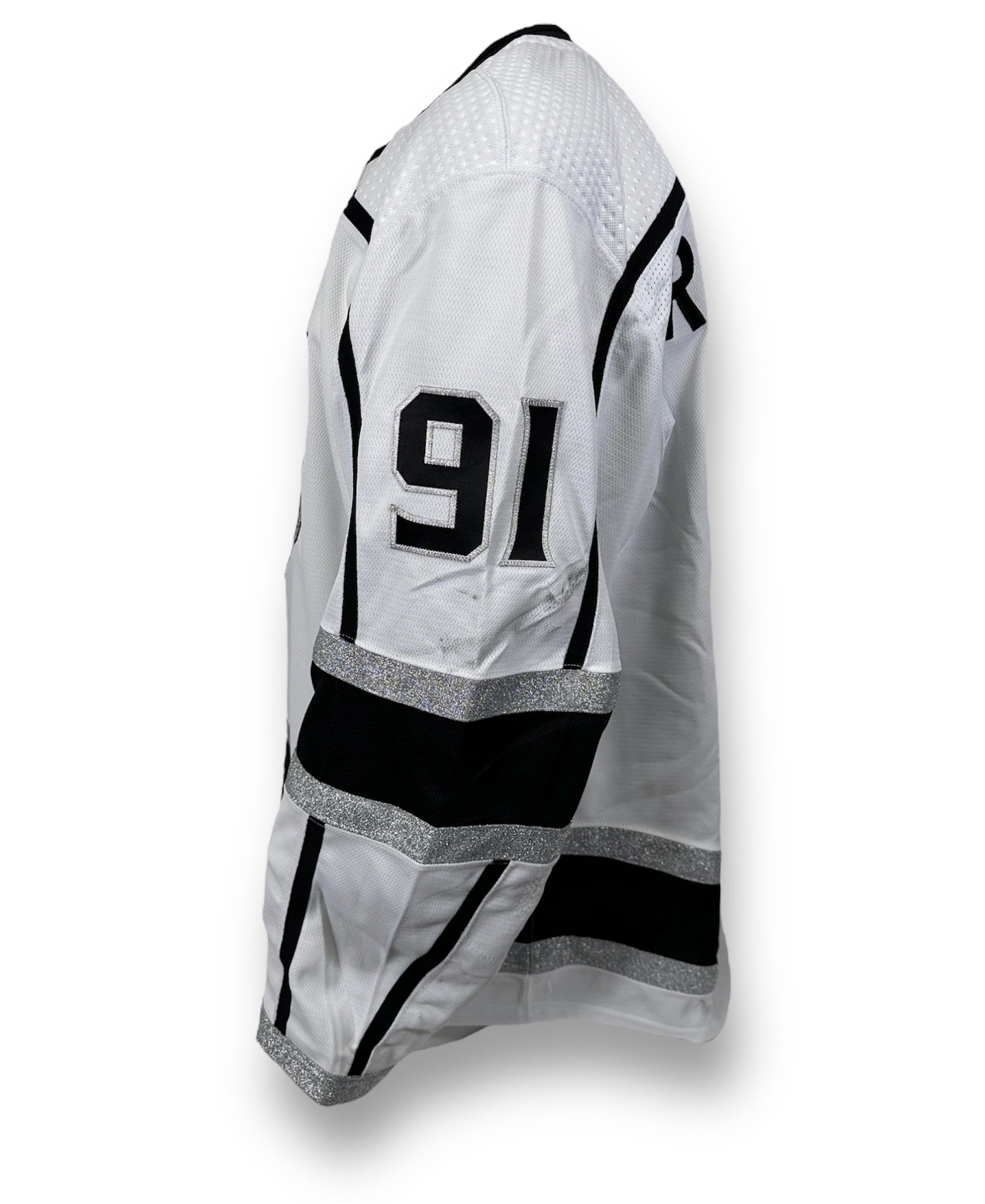 Carl Grundstrom 2023 Away Playoff Game-Used Jersey