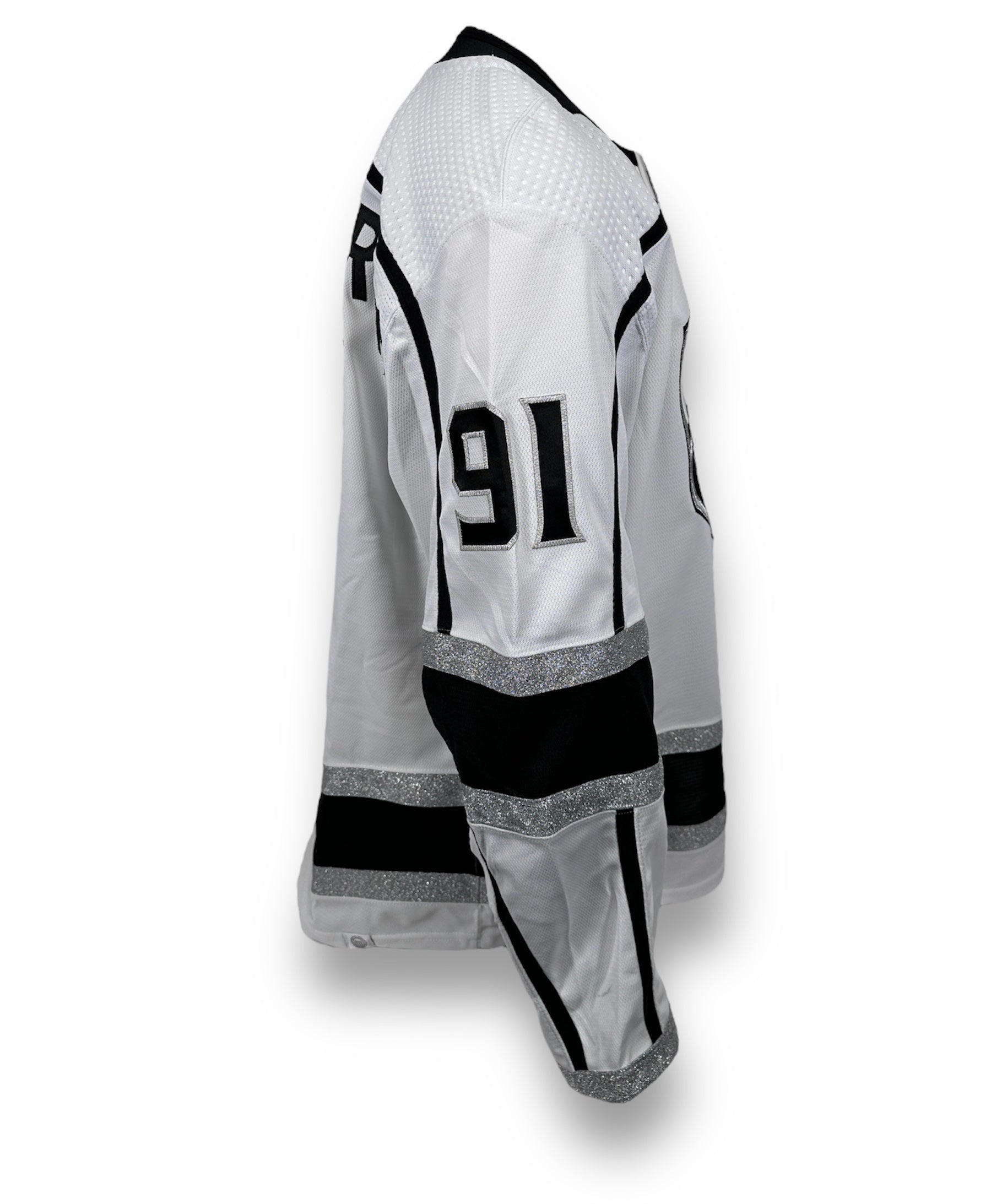 Carl Grundstrom 2023 Away Playoff Game-Used Jersey