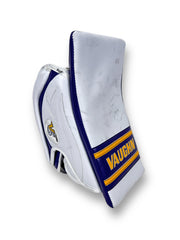 Cal Petersen Game-Used Reverse Retro Vaughn Blocker