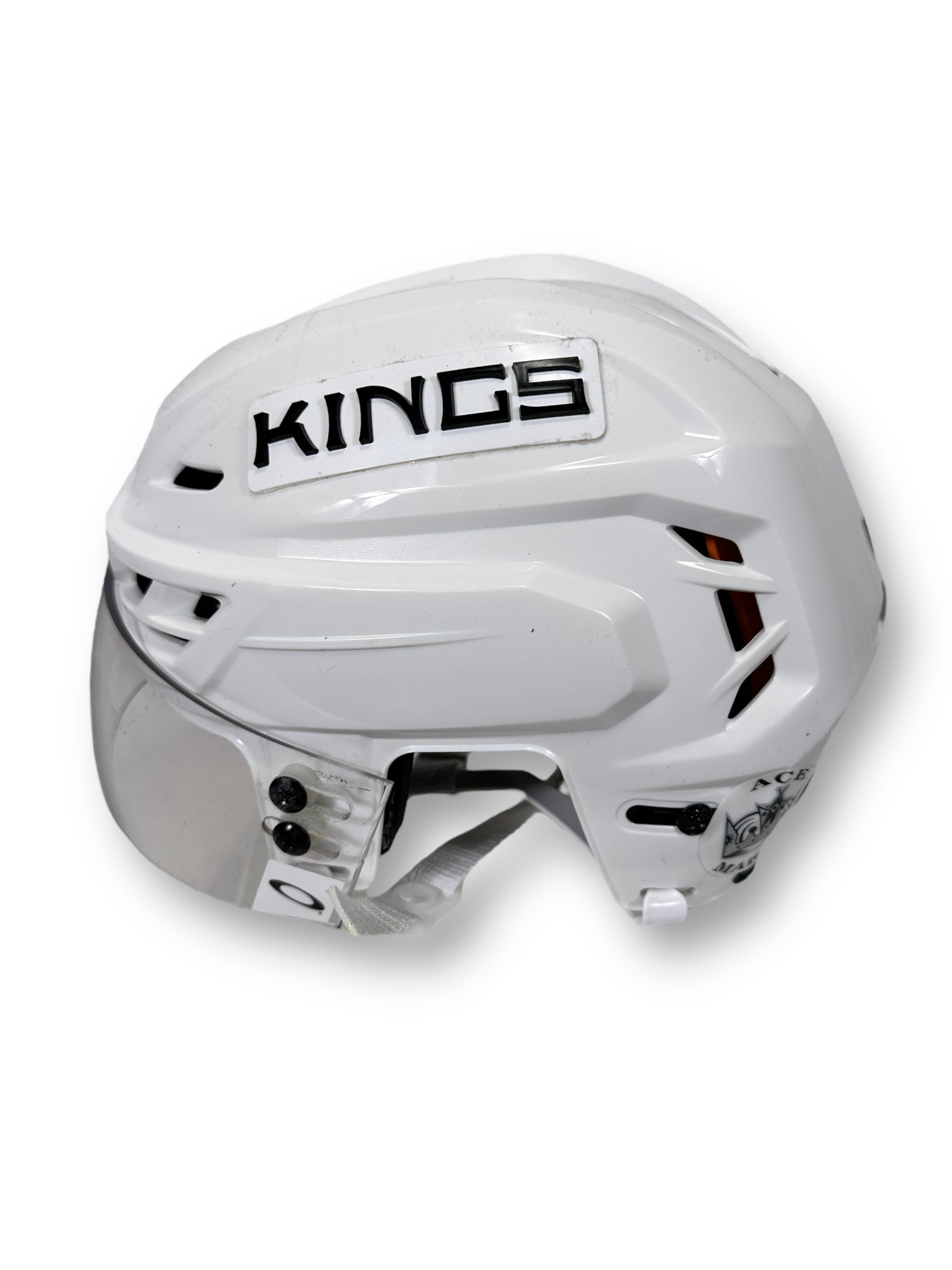 LA Kings Pro Stock Away CCM Tacks 710 Helmet