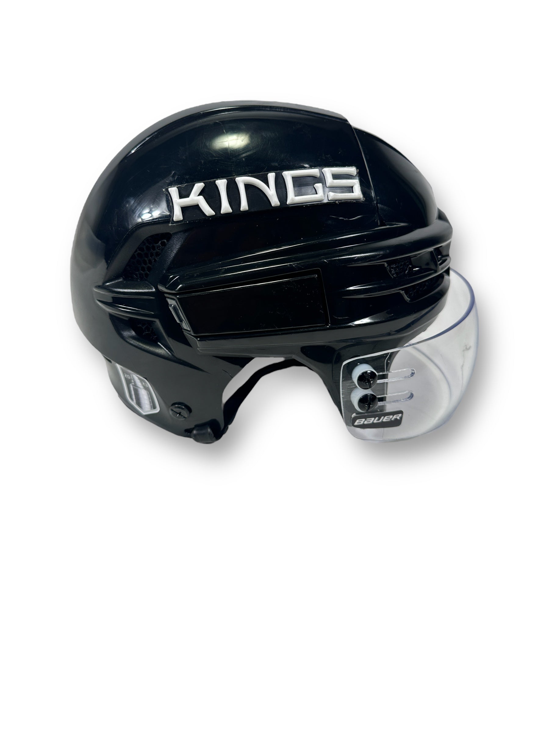 Alex Iafallo Game-Used CCM Tacks X Home Helmet 2022-2023