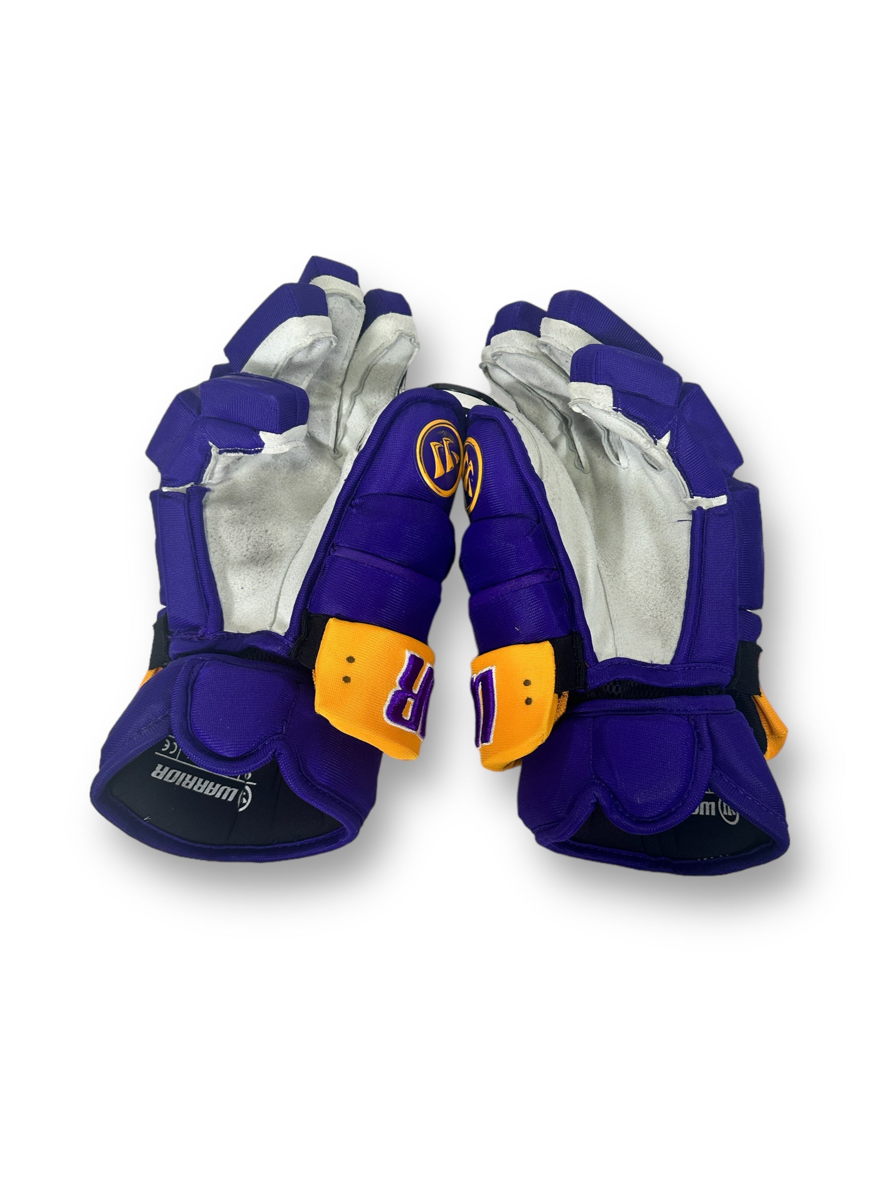 Alex Edler Game-Used Reverse Retro Warrior Covert Gloves
