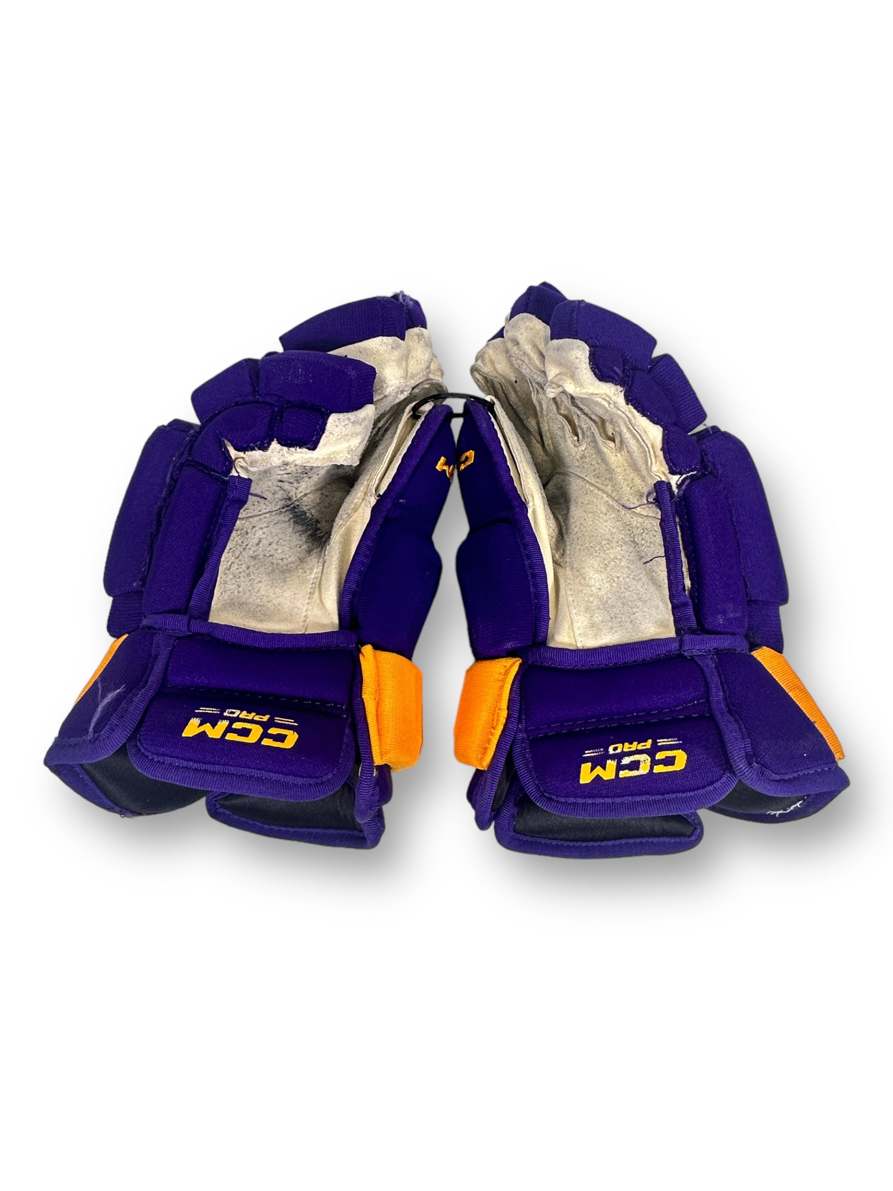Blake Lizotte Game-Used Reverse Retro CCM HG97 Gloves