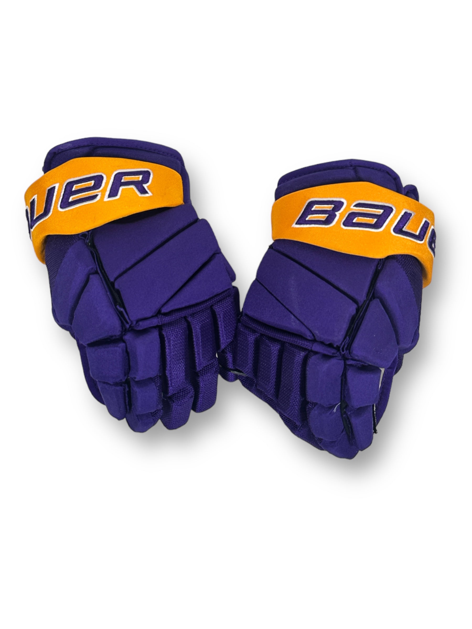 Carl Grundstrom Game-Used Reverse Retro Bauer 2X Pro