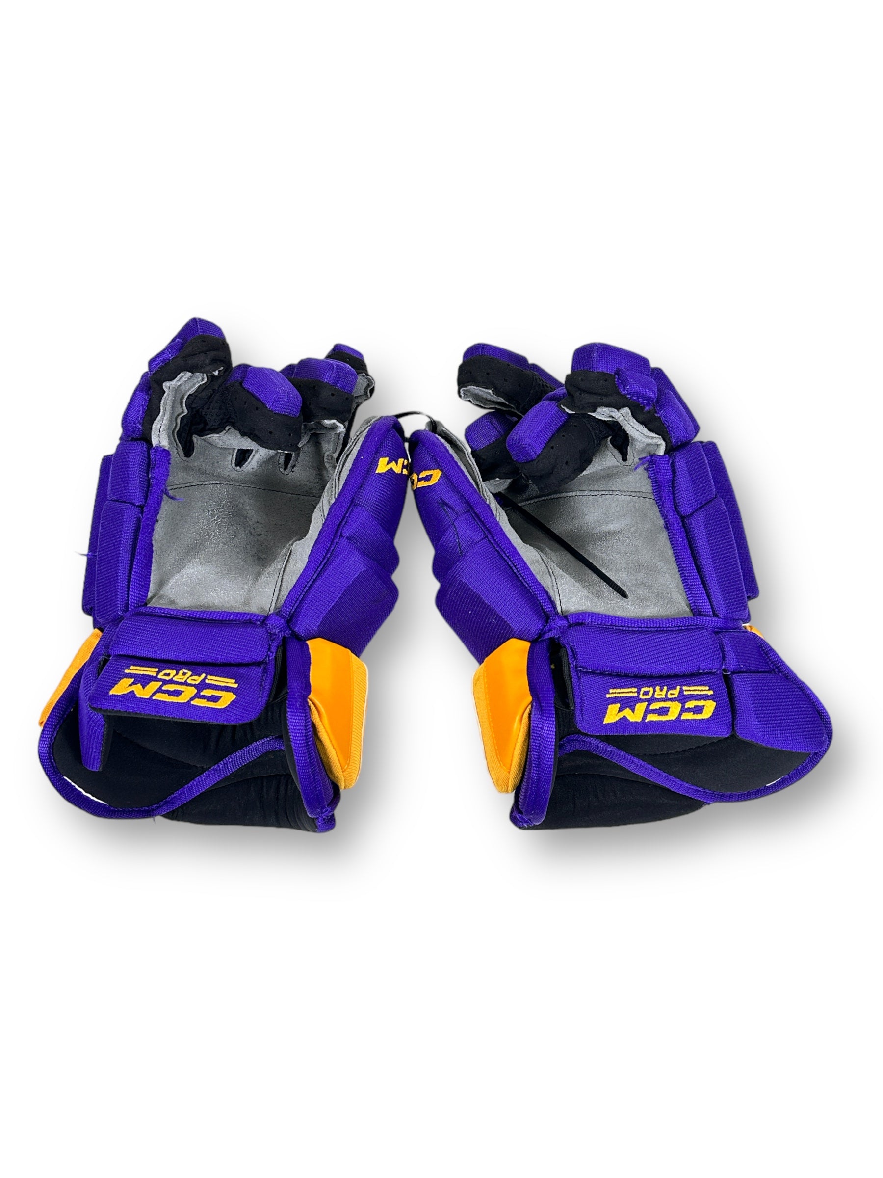 Alex Iafallo Game-Used Reverse Retro CCM HGCL Gloves