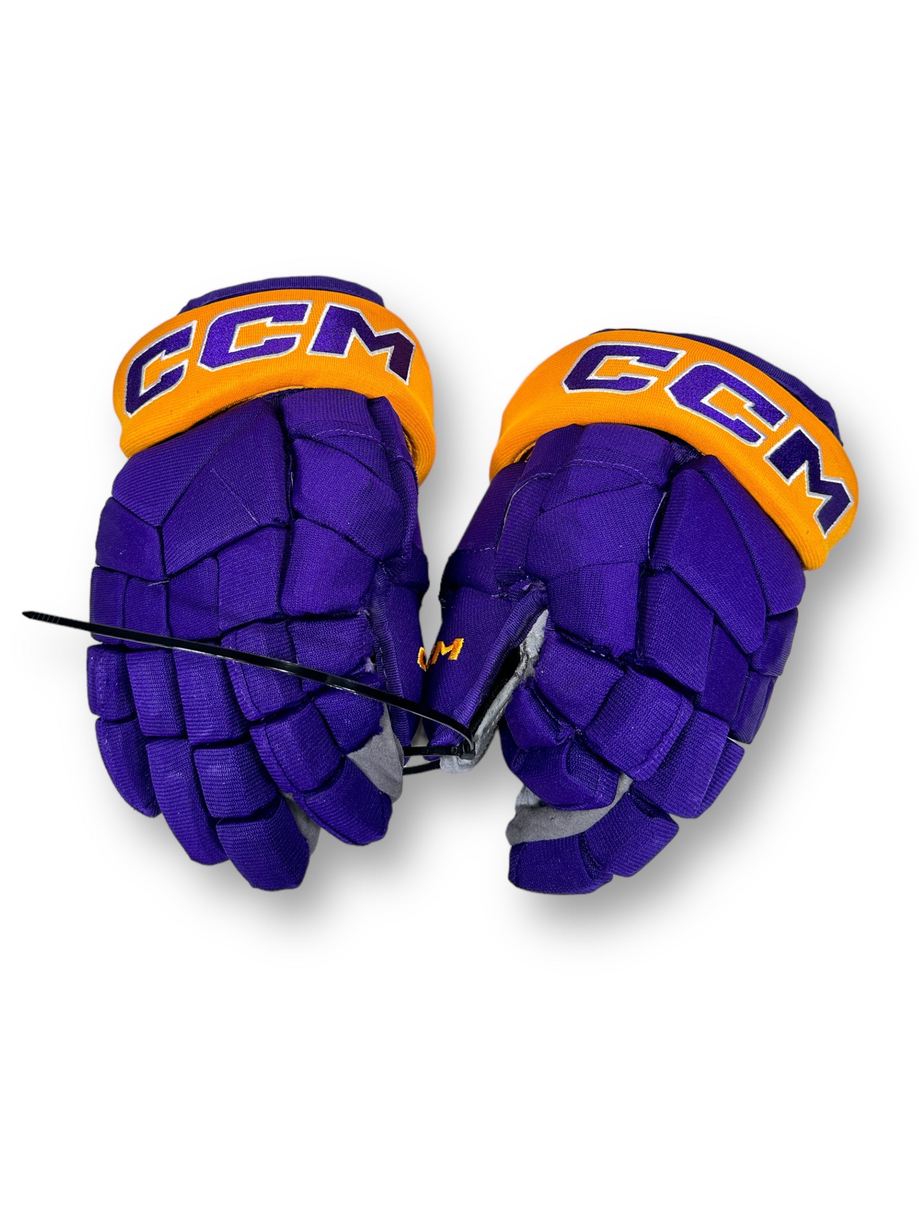 Jaret Anderson-Dolan Game-Used Reverse Retro CCM HG12 Gloves