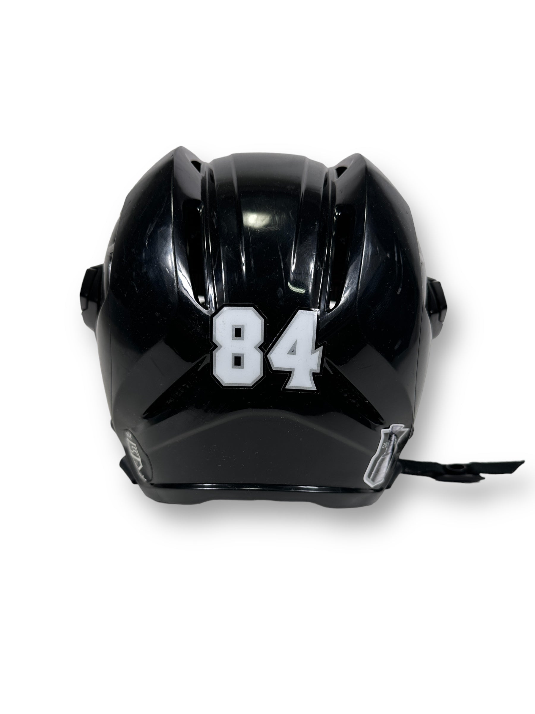 Vladislav Gavrikov Game-Used Home Warrior CF100 Helmet (2022-2023)