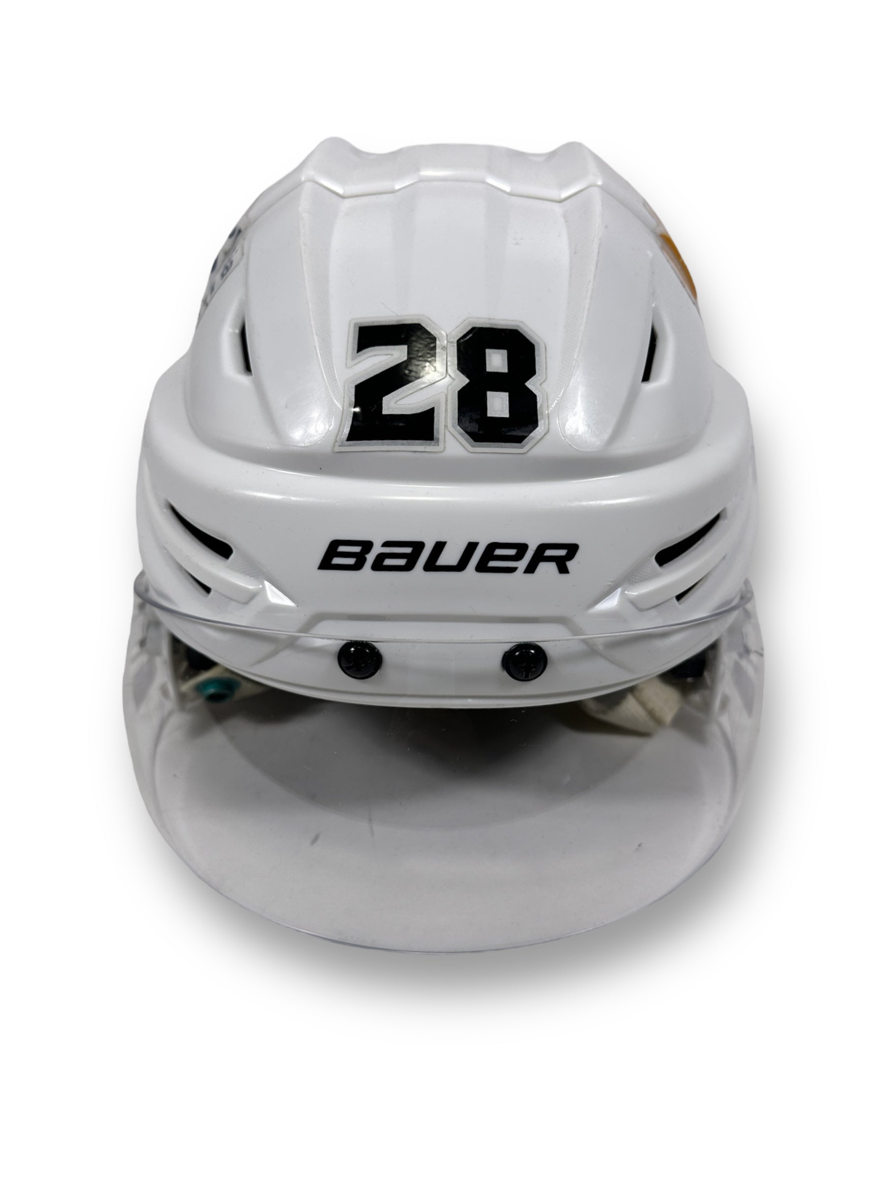 Jaret Anderson-Dolan Game-Used Away Bauer Re-AKT 95 Helmet