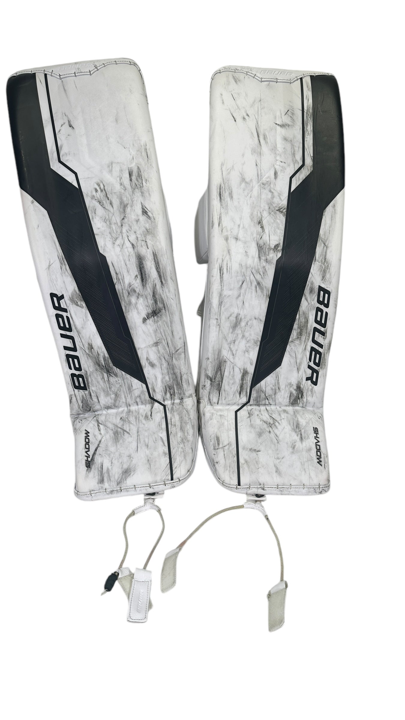 Erik Portillo Ontario Reign Game-Used Bauer Leg Pads