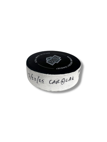 Quinton Byfield Goal-Scored Puck vs. CAR Hurricanes 3/22/2025