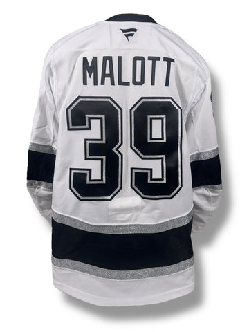 Jeff Malott Game-Used Away Jersey 2025 Stanley Cup Playoffs