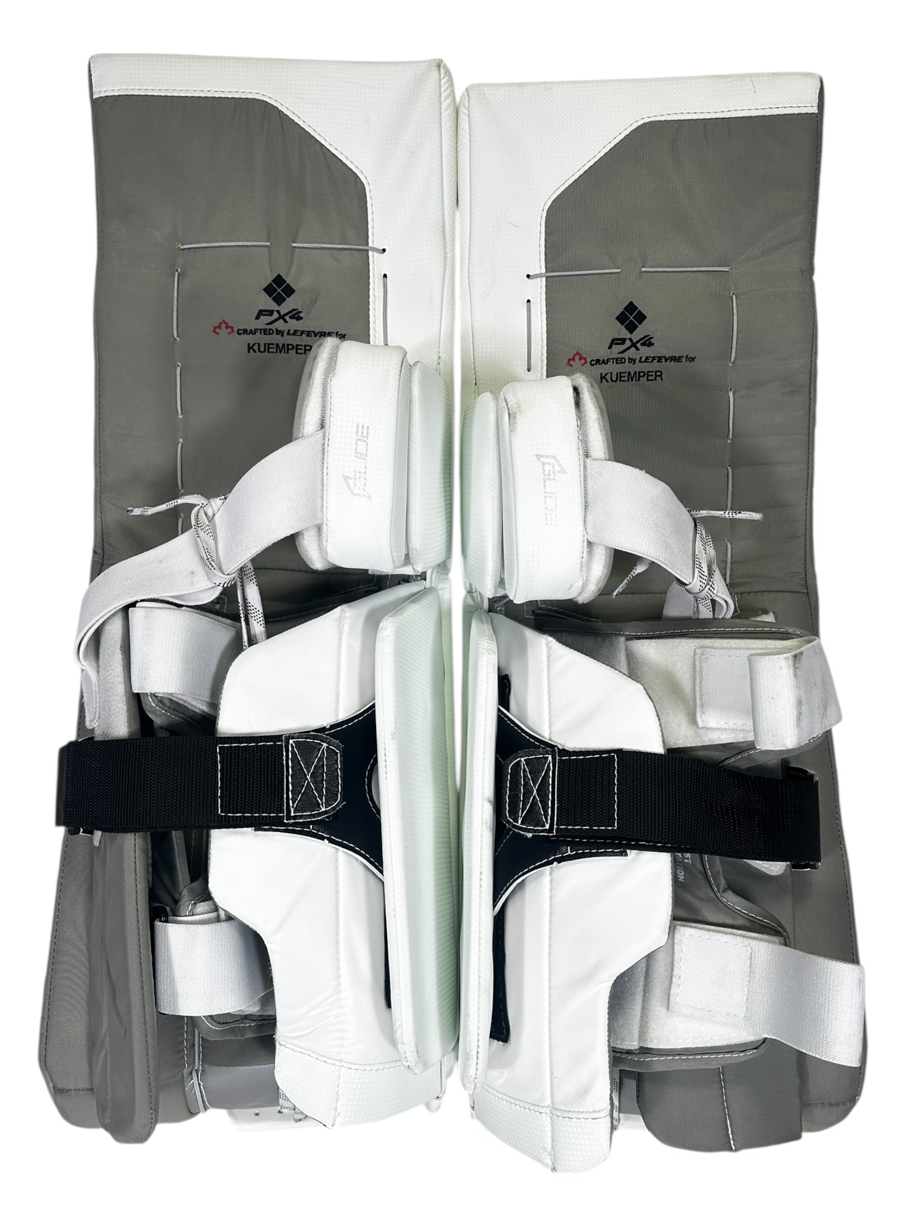 Darcy Kuemper Game-Used TRUE Leg Pads - Photo-Matched (4/3/2025-4/14/2025)