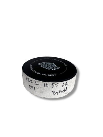 Quinton Byfield Goal-Scored Puck vs. CAR Hurricanes 3/22/2025
