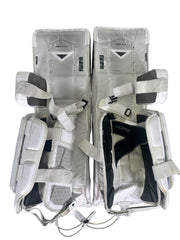 Erik Portillo Ontario Reign Game-Used Bauer Leg Pads
