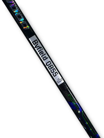 Quinton Byfield Game-Used Sherwood Stick
