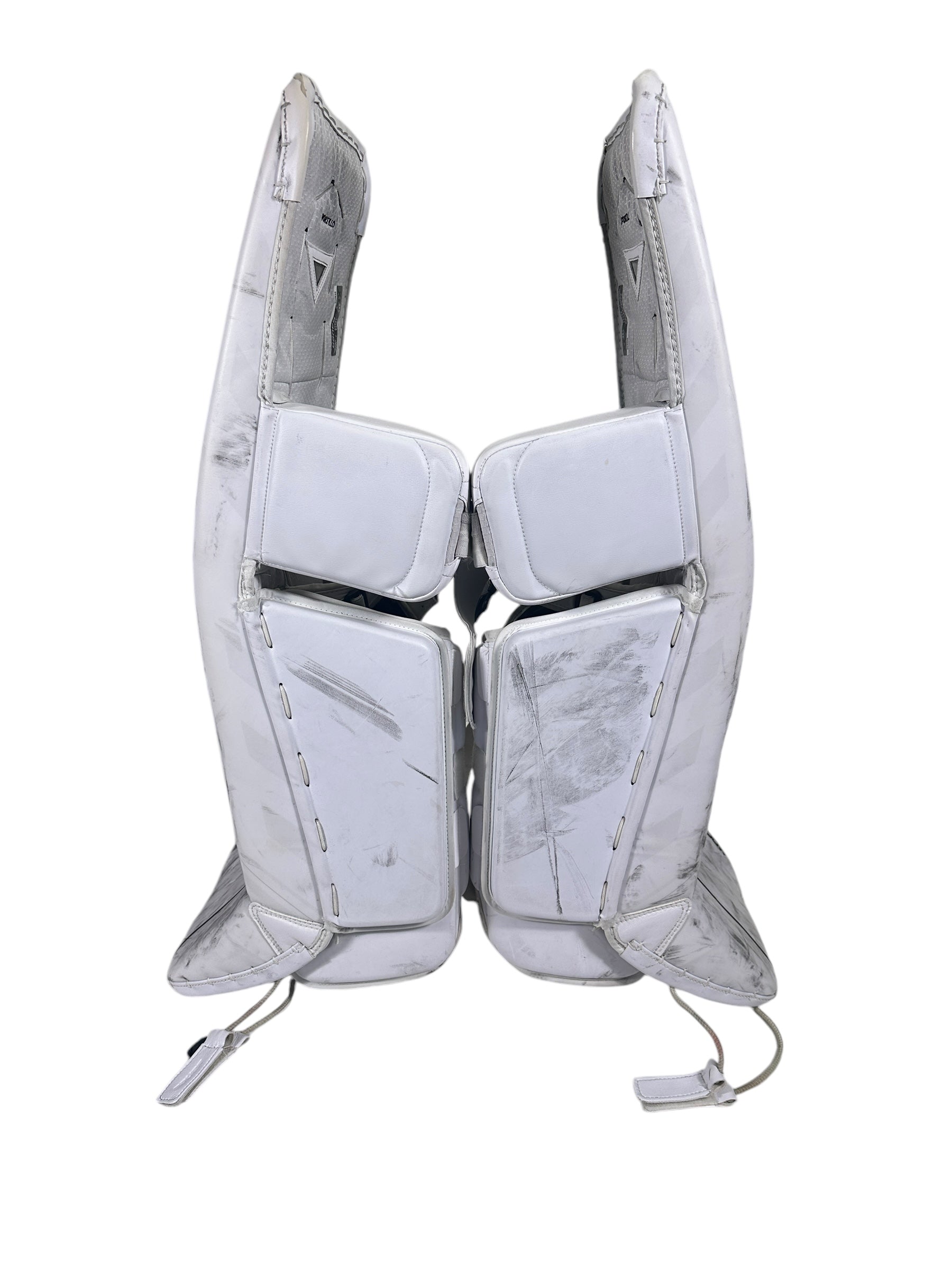 Erik Portillo Ontario Reign Game-Used Bauer Leg Pads