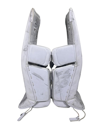 Erik Portillo Ontario Reign Game-Used Bauer Leg Pads