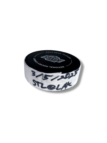 Robert Thomas Goal-Scored Puck vs. LAK 3/5/2025