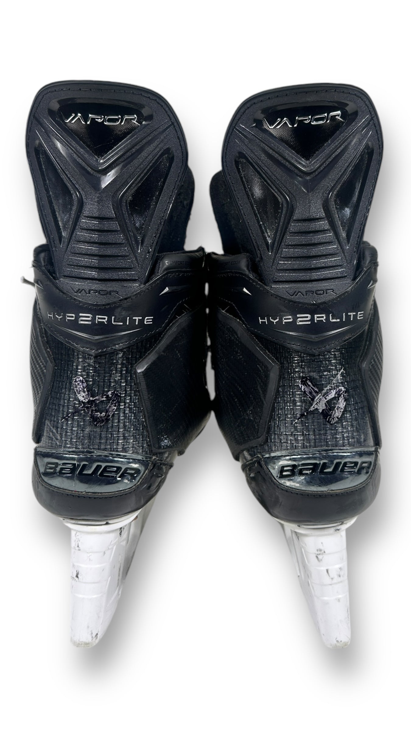 Adrian Kempe Game-Used Bauer Hyperlite 2 Skates