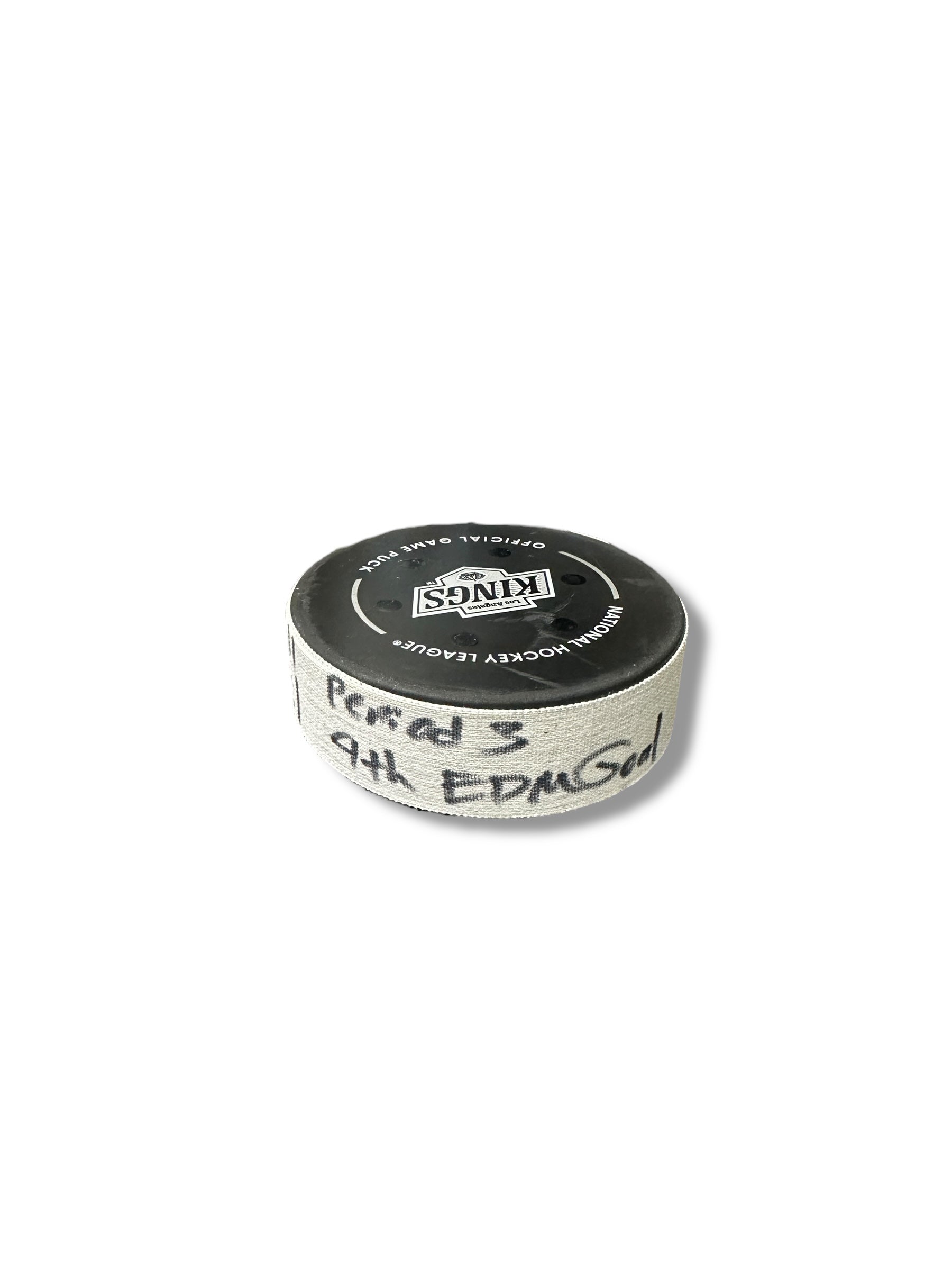 Zach Hyman Playoffs Goal-Scored Puck vs. LA Kings 4/21/25 Round 1, Game 1