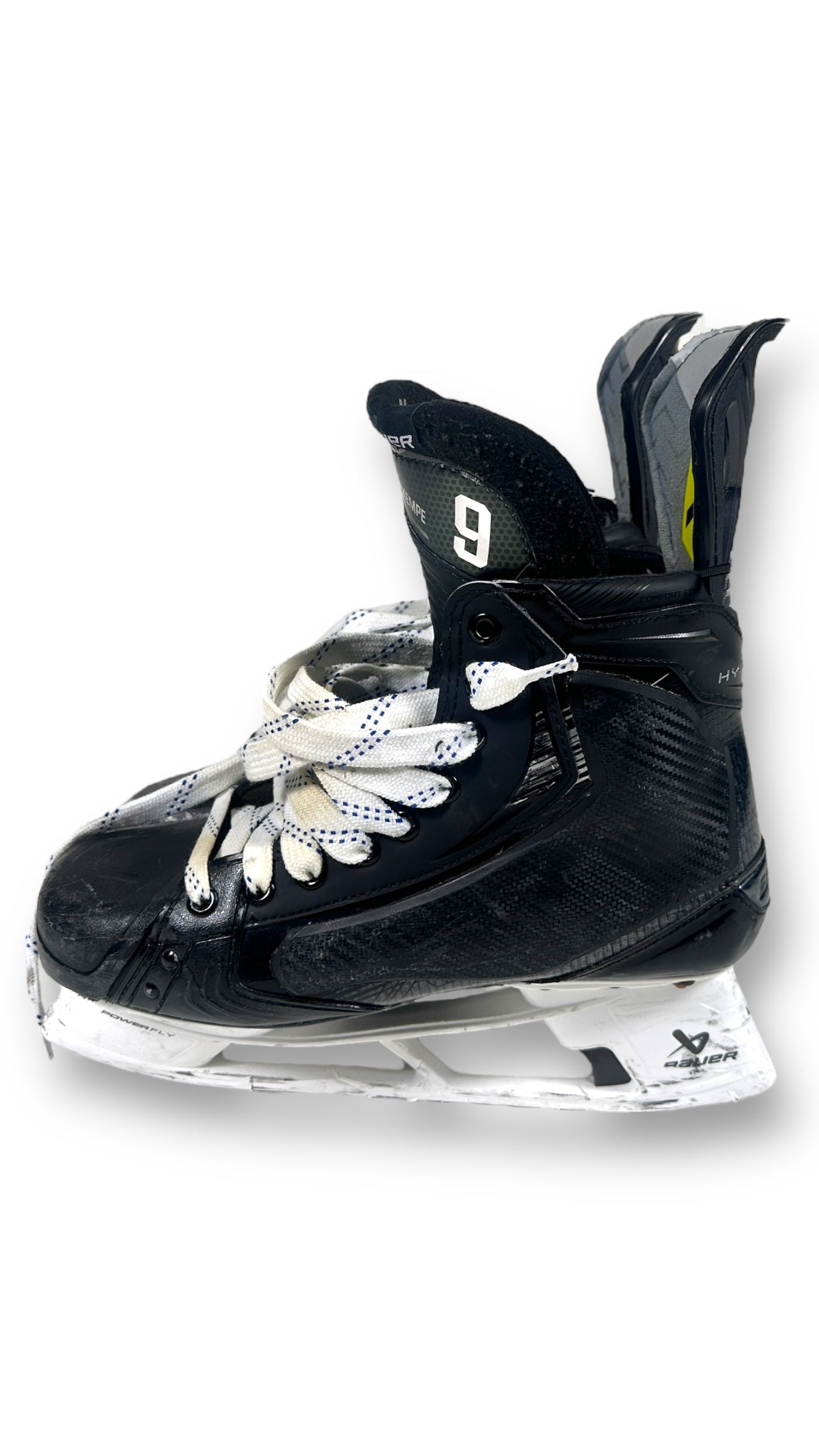 Adrian Kempe Game-Used Bauer Hyperlite 2 Skates