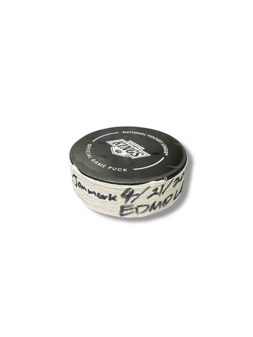 Mattias Janmark Playoffs Goal-Scored Puck vs. LA Kings 4/21/25 Round 1, Game 1