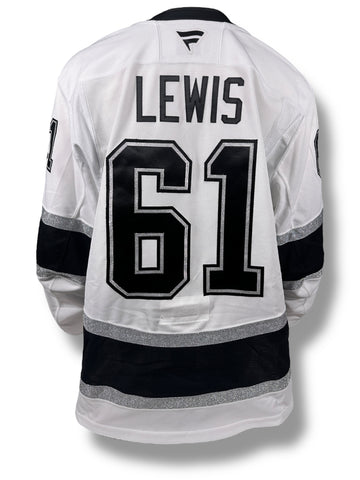 Trevor Lewis Game-Used Away Jersey 2025 Stanley Cup Playoffs