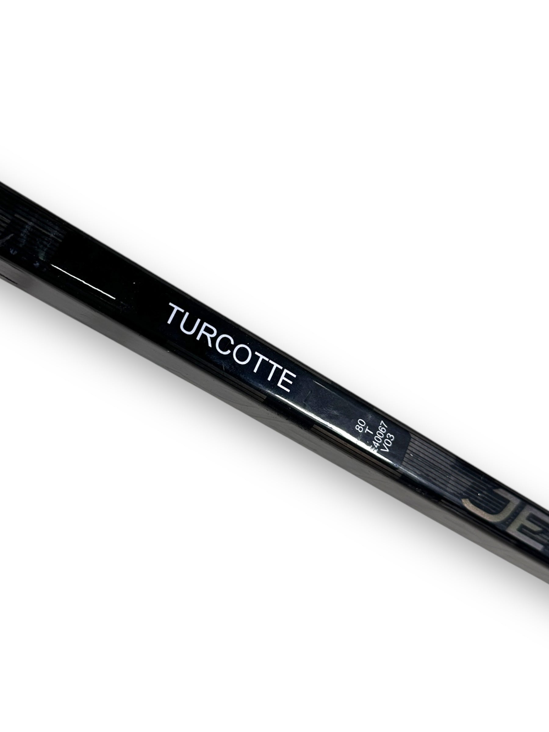 Alex Turcotte Game-Used CCM Stick