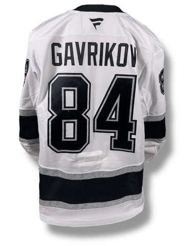 Vladislav Gavrikov Game-Used Away Jersey 2025 Stanley Cup Playoffs