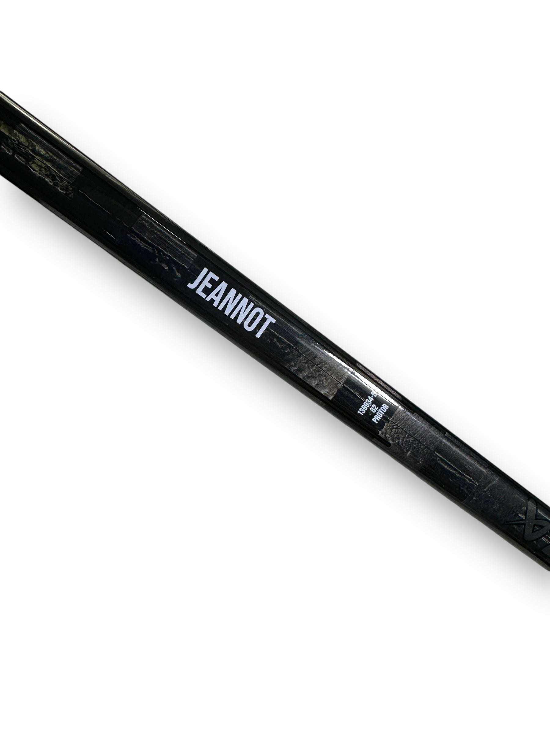Tanner Jeannot Game-Used Bauer Stick