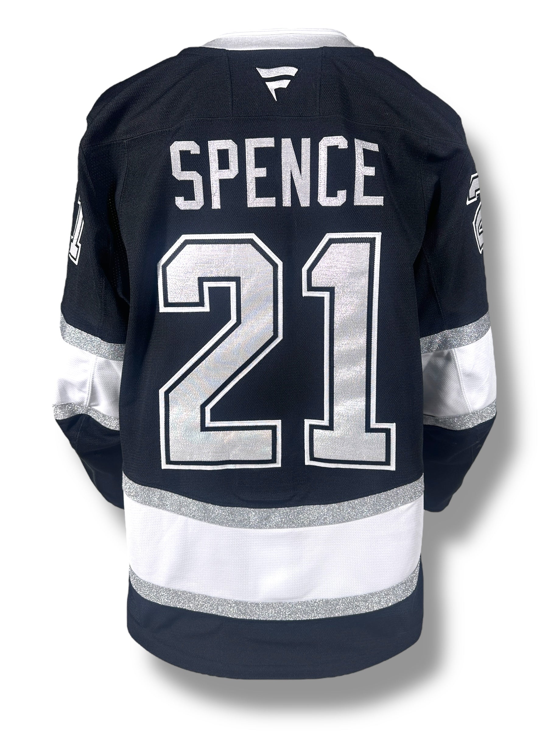 Jordan Spence Game-Used Home Jersey (Set 3, 2024-2025)